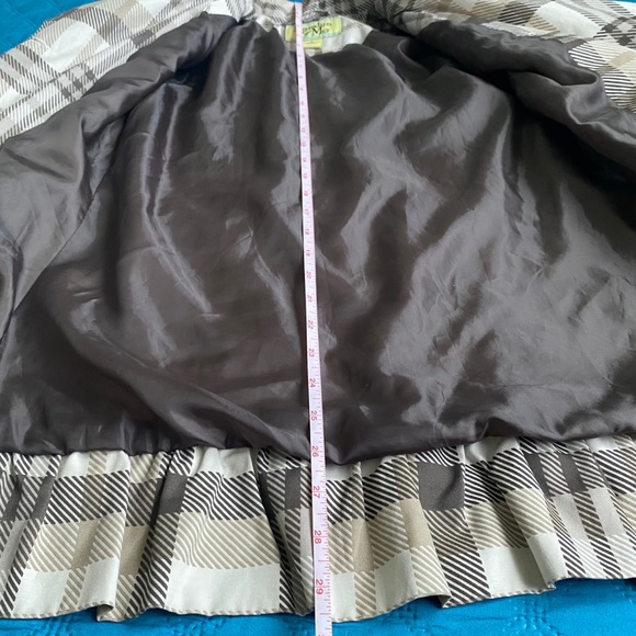 Nordstrom Cream Plaid Jacket - Picture 6 of 11